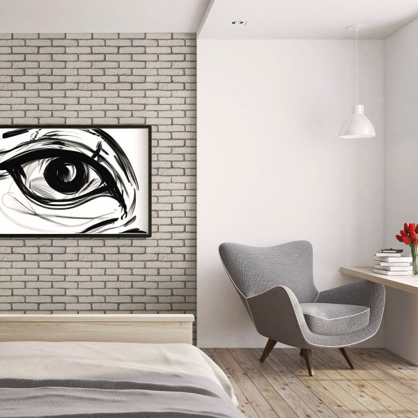 Verblendstein in Ziegeloptik, Innen- & Außenbereich, Weiß, Baden White