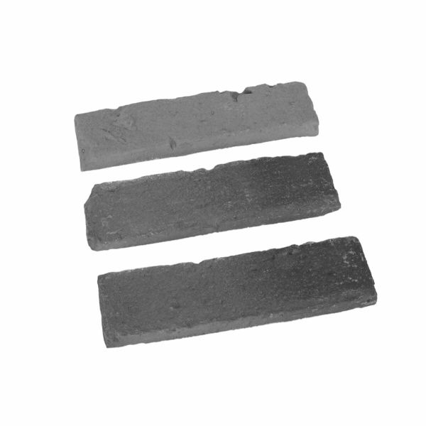 Muster, Verblendstein in Ziegeloptik, Innen- & Außenbereich, Schwarz, Chester Anthracite