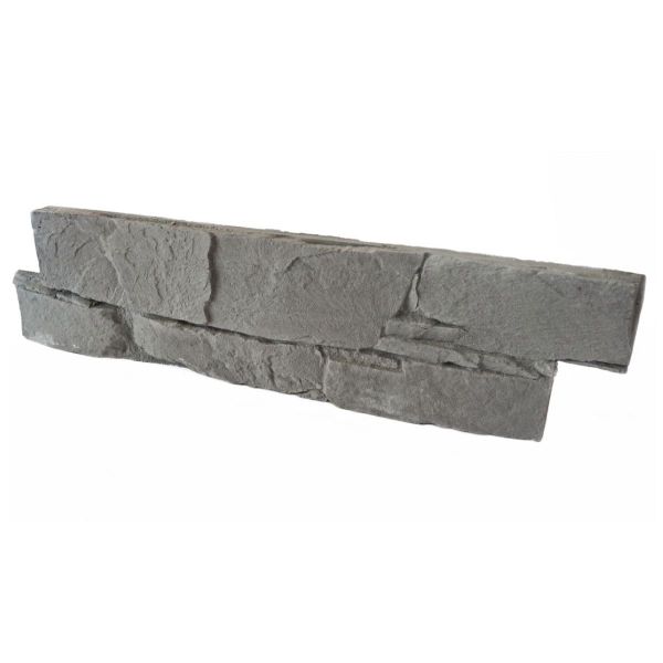 Muster, Steinverblender, Innenbereich, Grau, Orus Grey