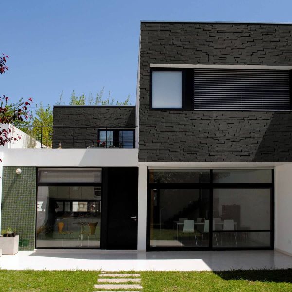 Steinverblender, Innen- & Außenbereich, Schwarz, Ural Black