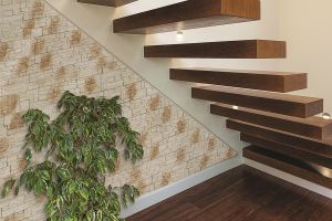 Steinverblender, Innenbereich, Beige, Chamonix Flamme