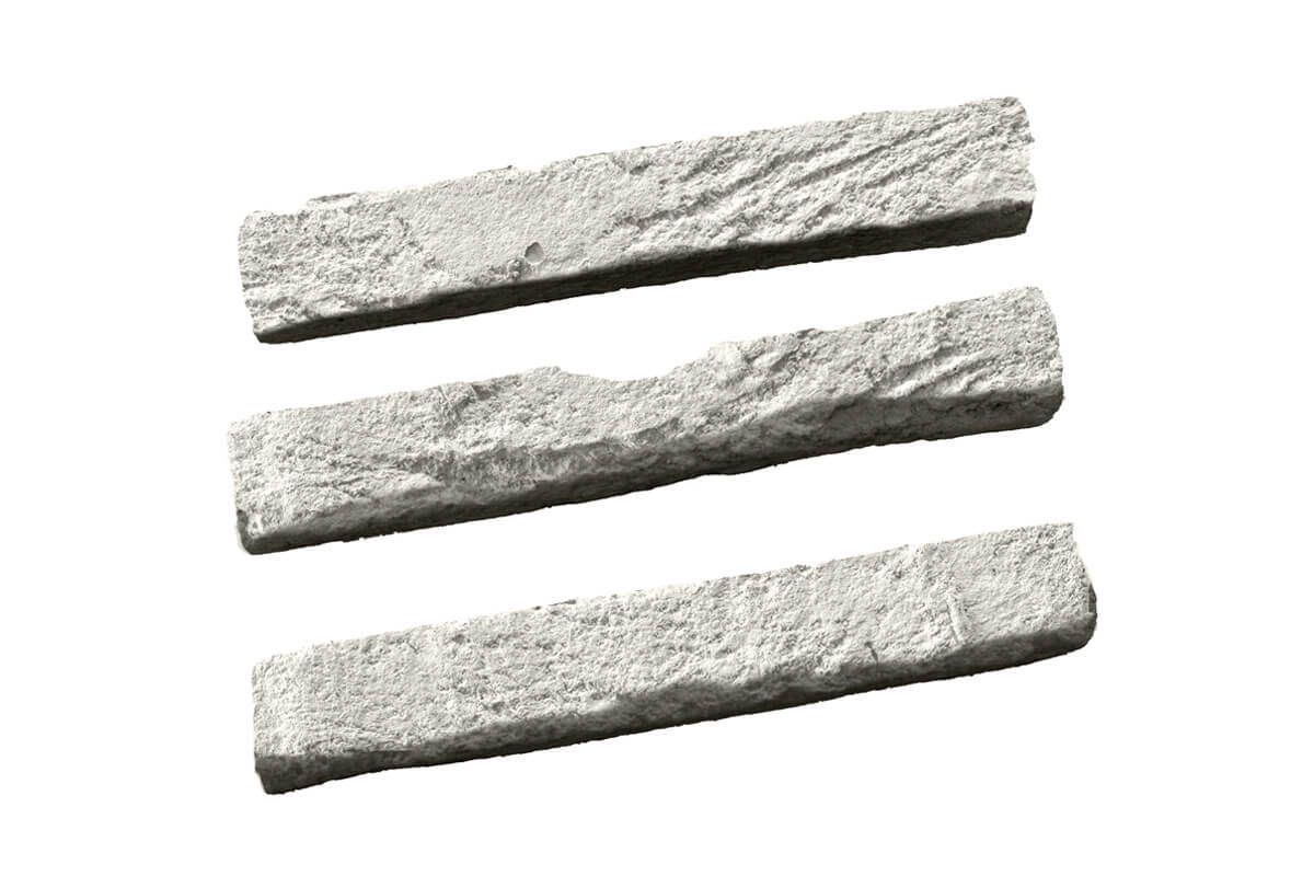 Muster, Verblendstein in Ziegeloptik, Innen- & Außenbereich, Weiß, Ringo White